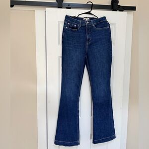 SPANX Dark Blue Flare Jeans